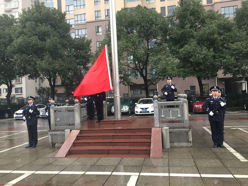 講話，國歌同步旗桿12
